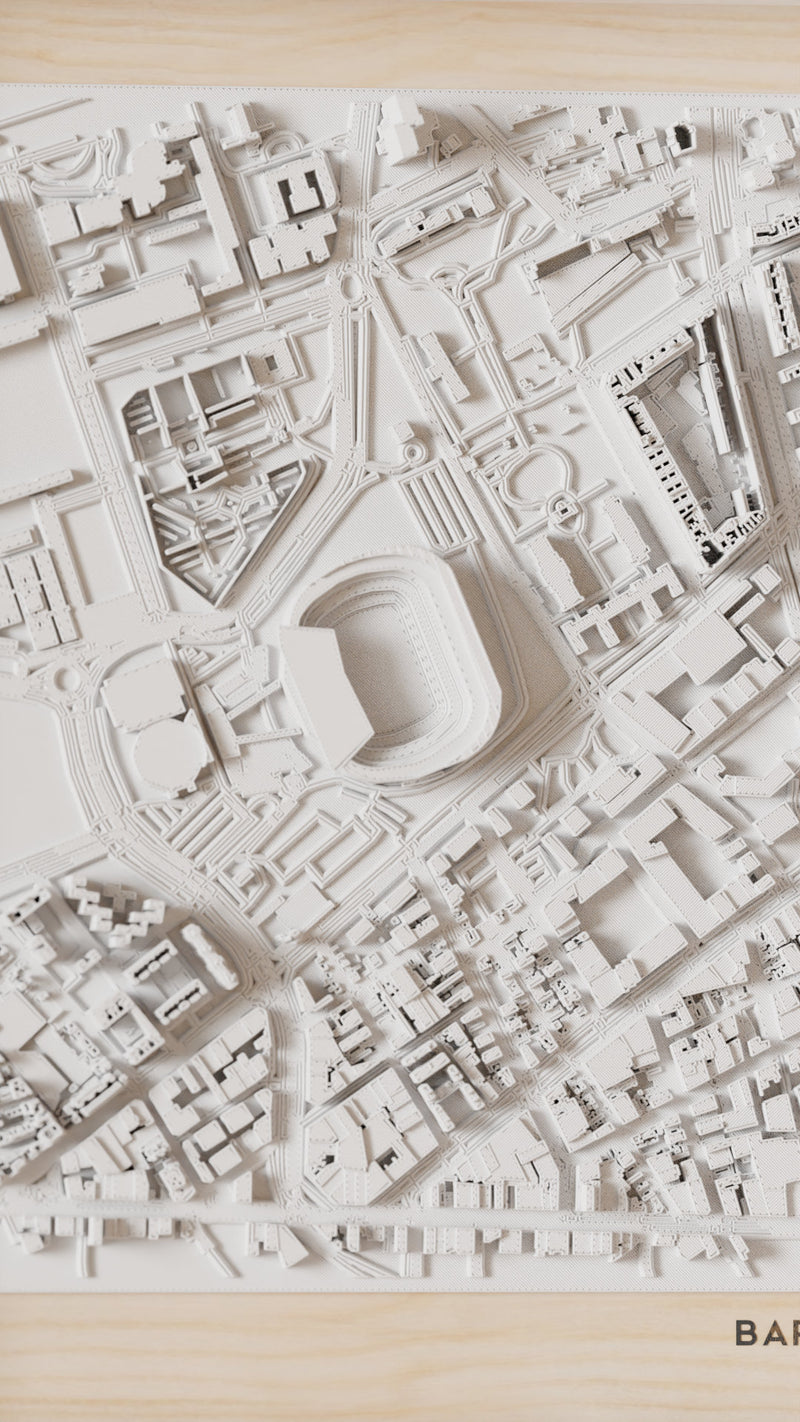 Tiny Towns - Barcelona Camp Nou