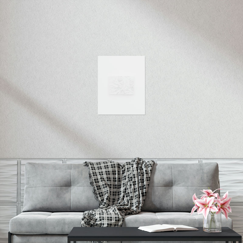 Custom Location Minimalist Topographic Print.