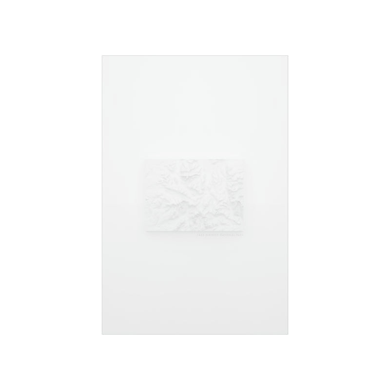 Custom Location Minimalist Topographic Print.