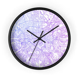Custom Location Cartographic Wall Clock