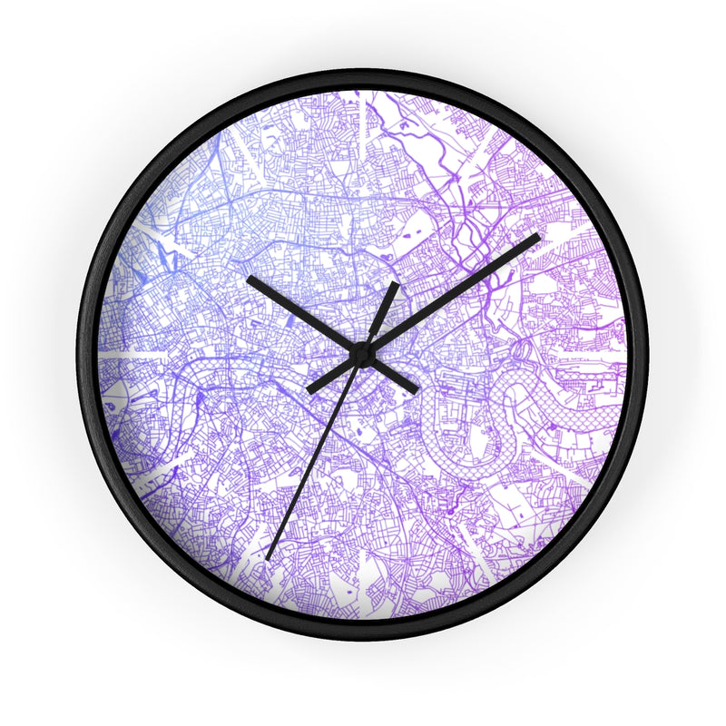 Custom Location Cartographic Wall Clock