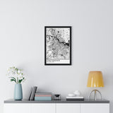 Amsterdam City Print Framed. Classic Style