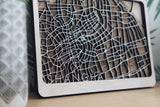 shanghai laser cut map