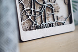 Baltimore wood map