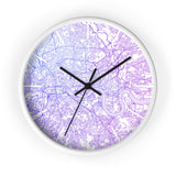 Custom Location Cartographic Wall Clock