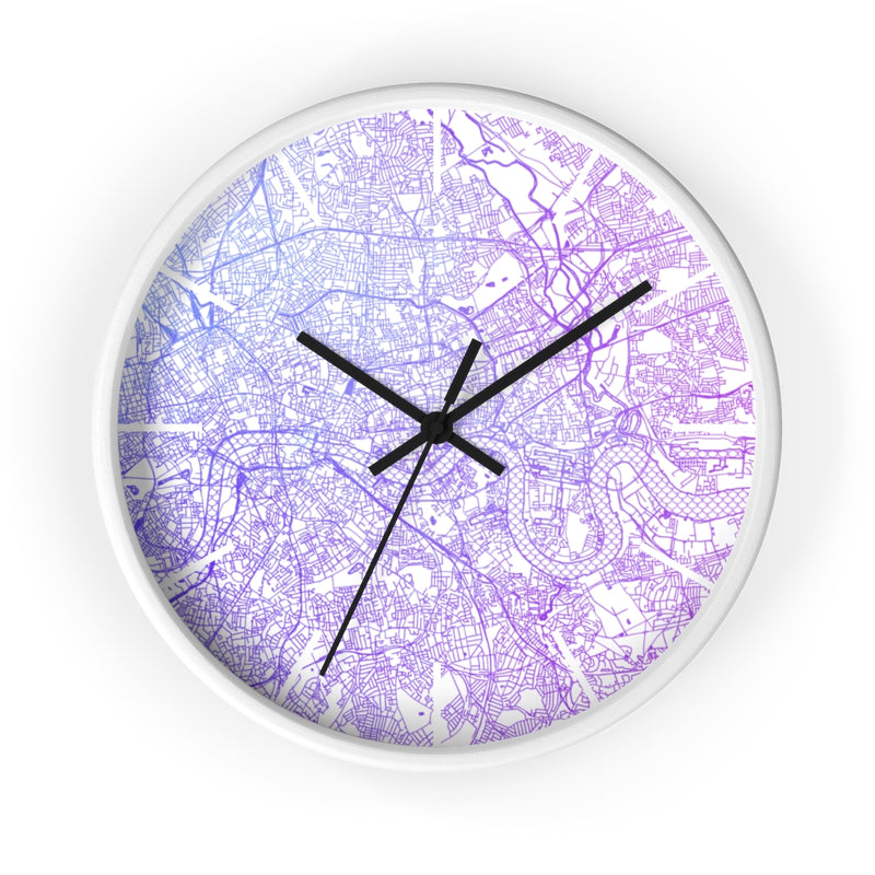 Custom Location Cartographic Wall Clock