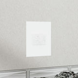 Custom Location Minimalist Topographic Print.