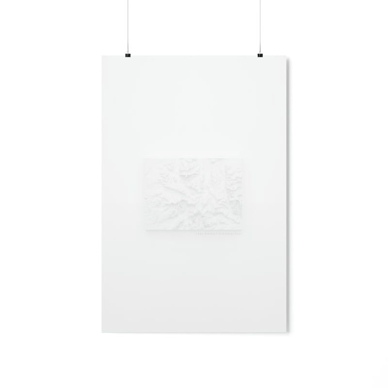 Custom Location Minimalist Topographic Print.