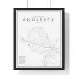 Anglesey Print Framed. Minimal Style