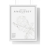 Anglesey Print Framed. Minimal Style