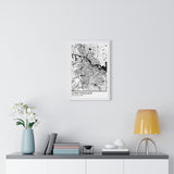 Amsterdam City Print Framed. Classic Style