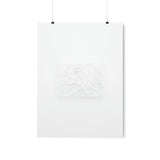 Custom Location Minimalist Topographic Print.