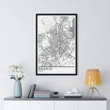 Custom Location City Print. Framed. Classic Style