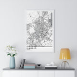 Madrid City Print Framed. Classic Style