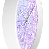 Custom Location Cartographic Wall Clock