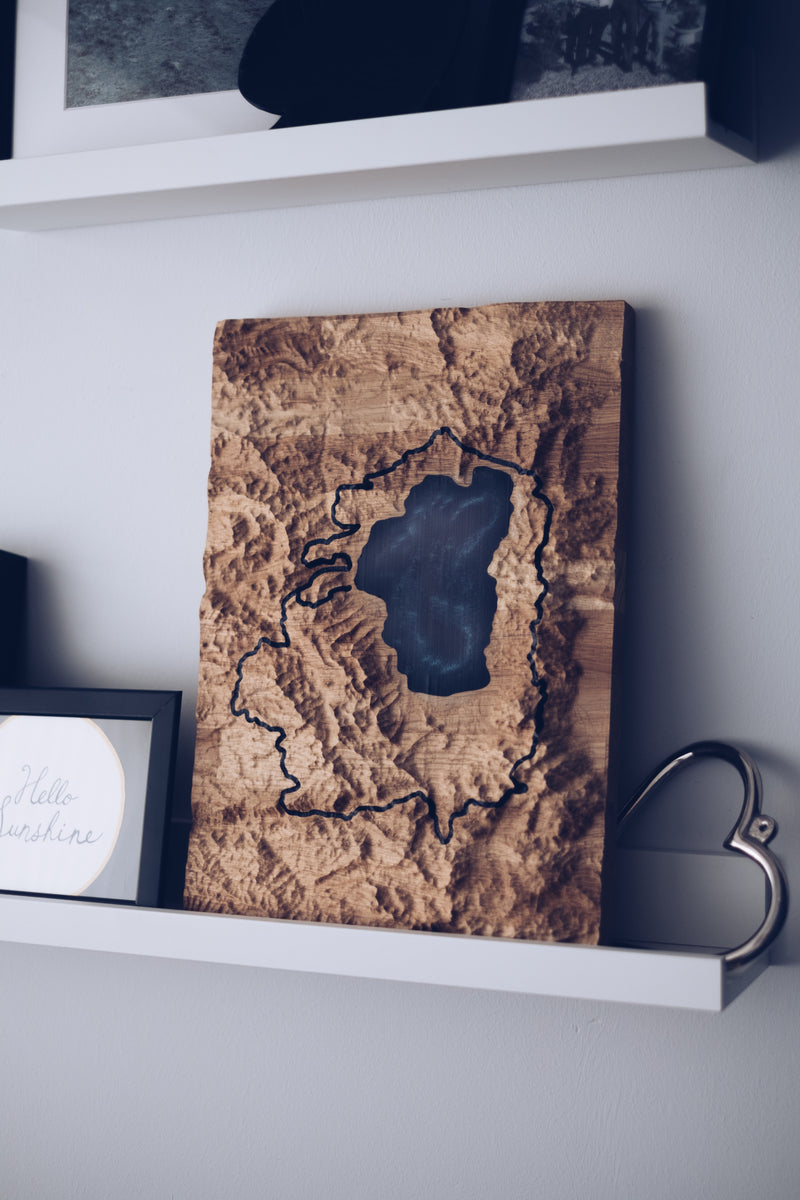 lake tahoe wood map