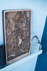 Hamburg Wood Map