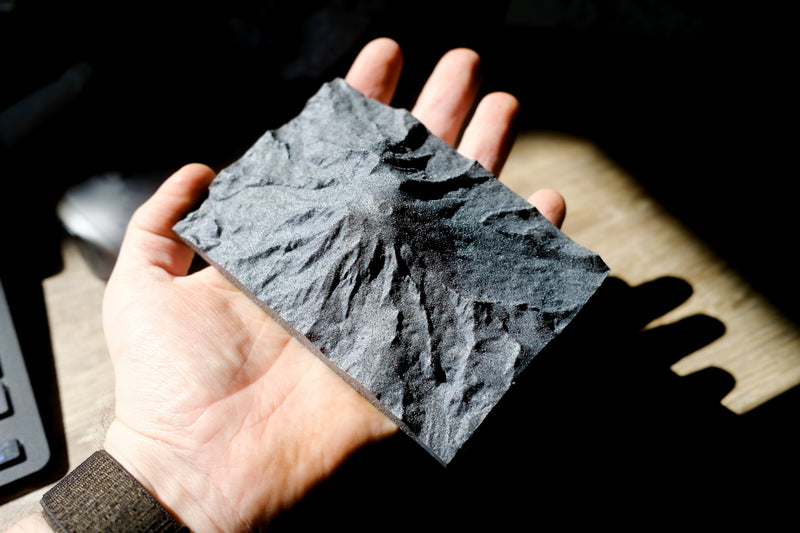 Tiny Topography. Fully Custom Location Topographic Model