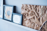 Peak Distrct National Park Full Hardwood Topographic Carved Map
