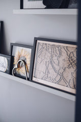 Rome Framed City Map