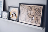 Rome Framed City Map