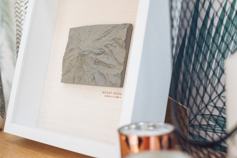 Tiny Topography. Fully Custom Location Topographic Model