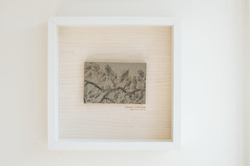 Tiny Topography. Fully Custom Location Topographic Model