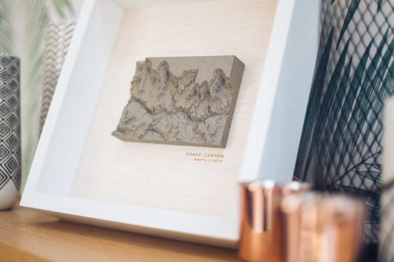 Tiny Topography. Fully Custom Location Topographic Model