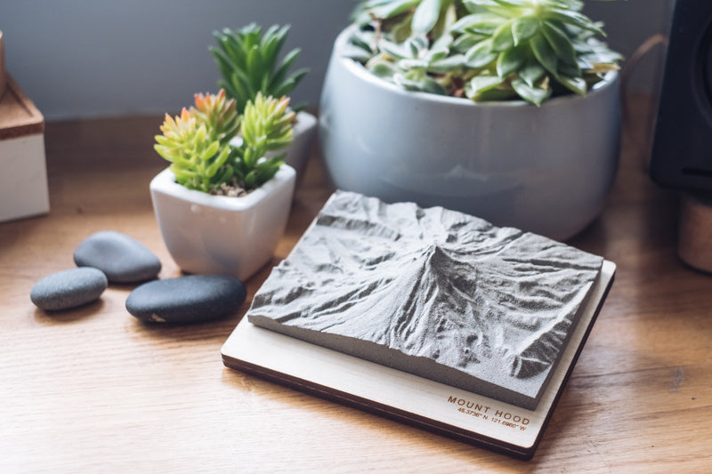 Tiny Topography. Fully Custom Location Topographic Model