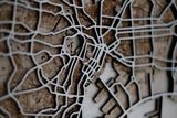 tokyo laser cut map