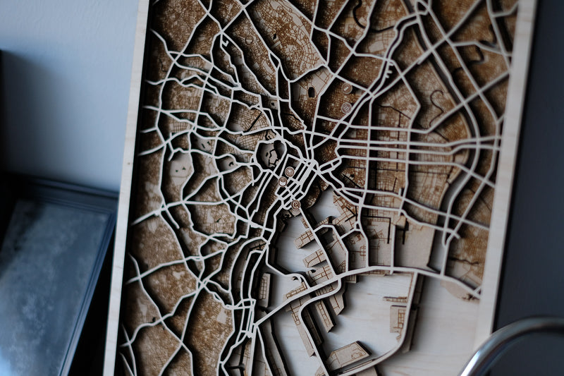 tokyo wood map