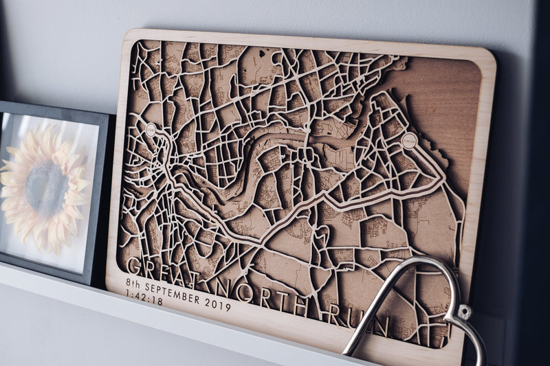 running map wood