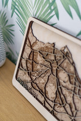 Edinburgh Laser Cut Map