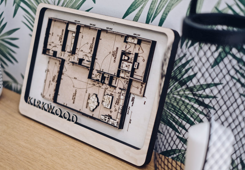 Custom Building Floor Plan Map
