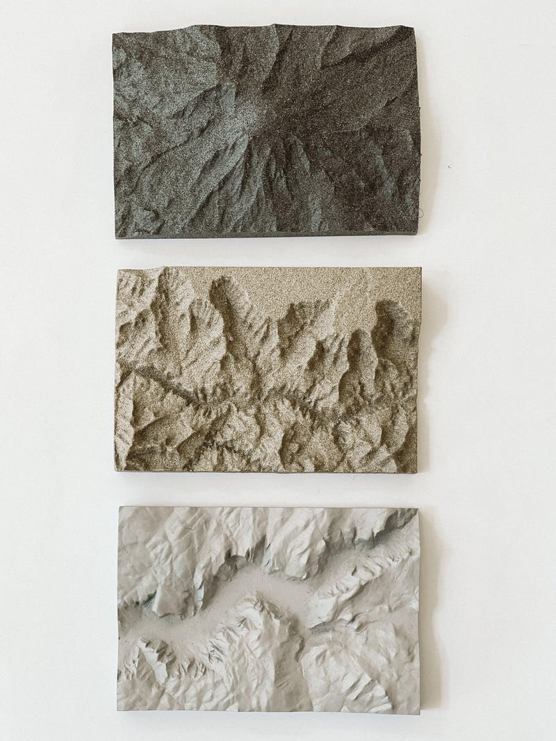 Tiny Topography. Fully Custom Location Topographic Model
