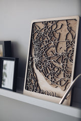 Liverpool laser cut