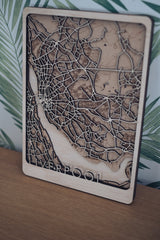 Liverpool laser cut