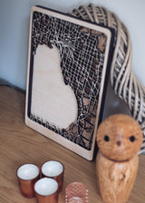 Melbourne wood Map