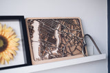 Brooklyn laser cut map