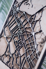 palo alto laser cut map