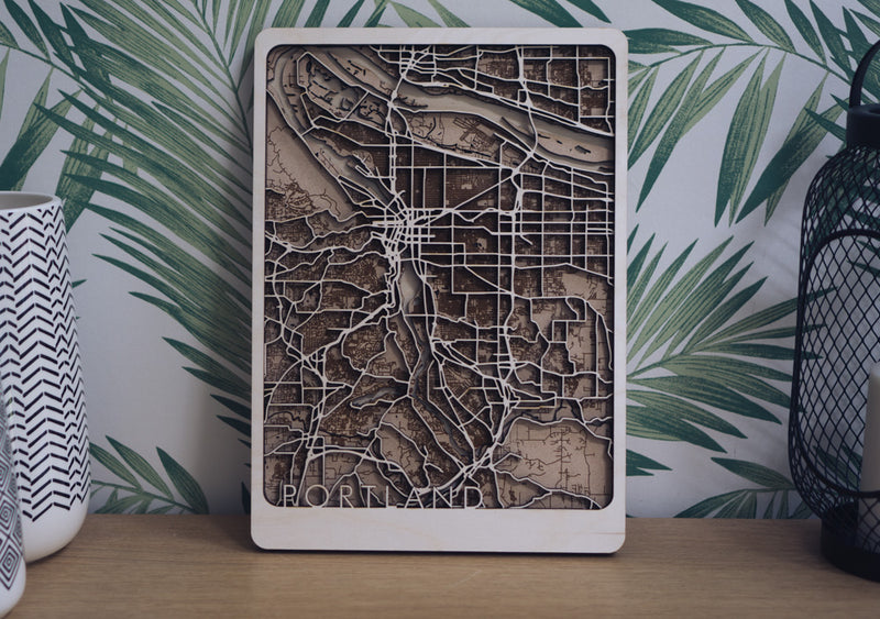 portland wood map