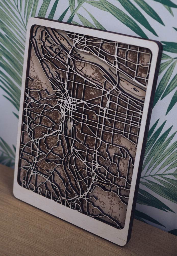 portland wood map
