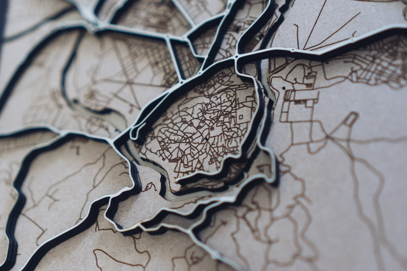 Toledo Wood Map