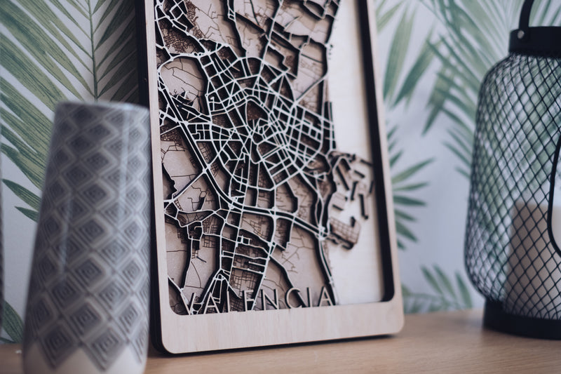 Valencia wood map