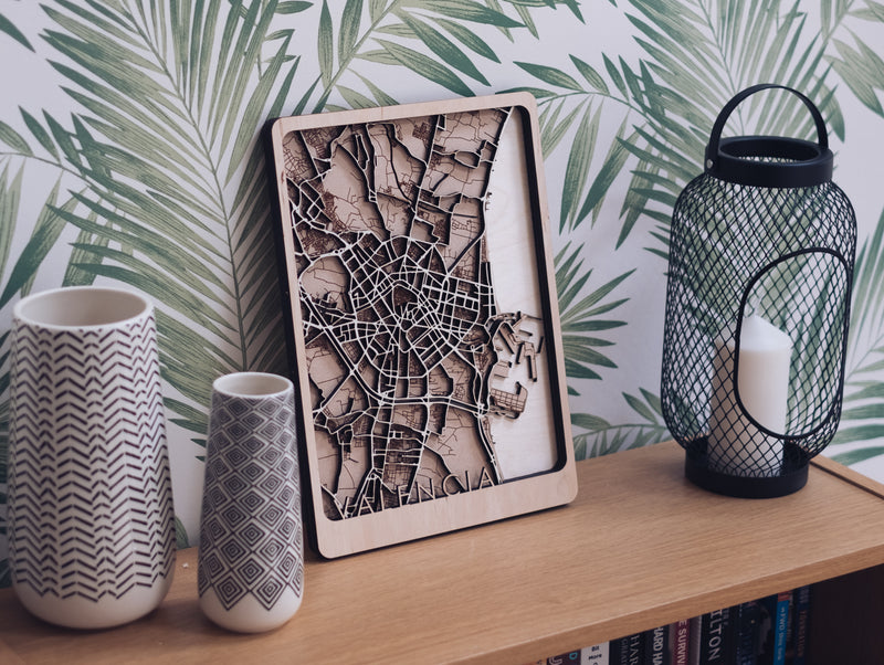 Valencia wood map
