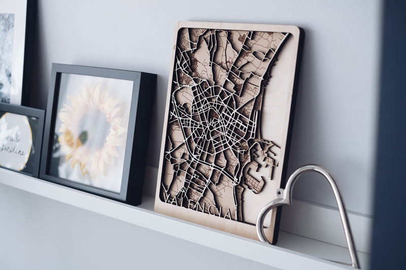 Valencia wood map