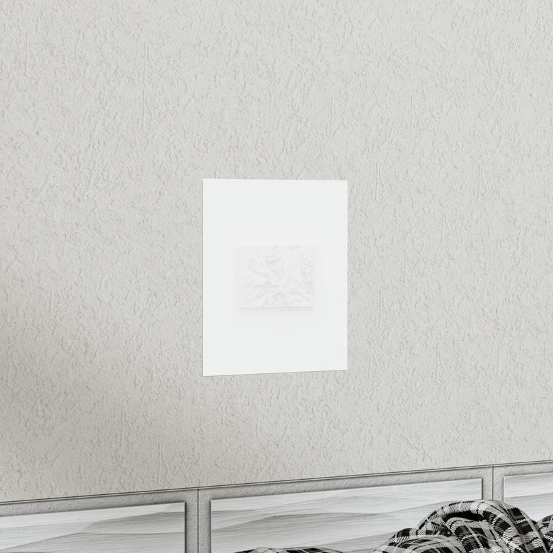 Custom Location Minimalist Topographic Print.