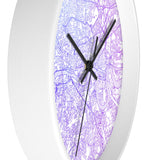 Custom Location Cartographic Wall Clock