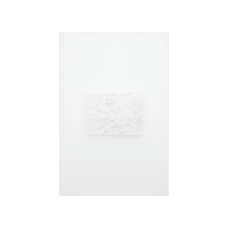 Custom Location Minimalist Topographic Print.
