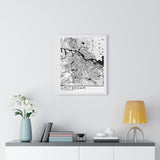 Amsterdam City Print Framed. Classic Style